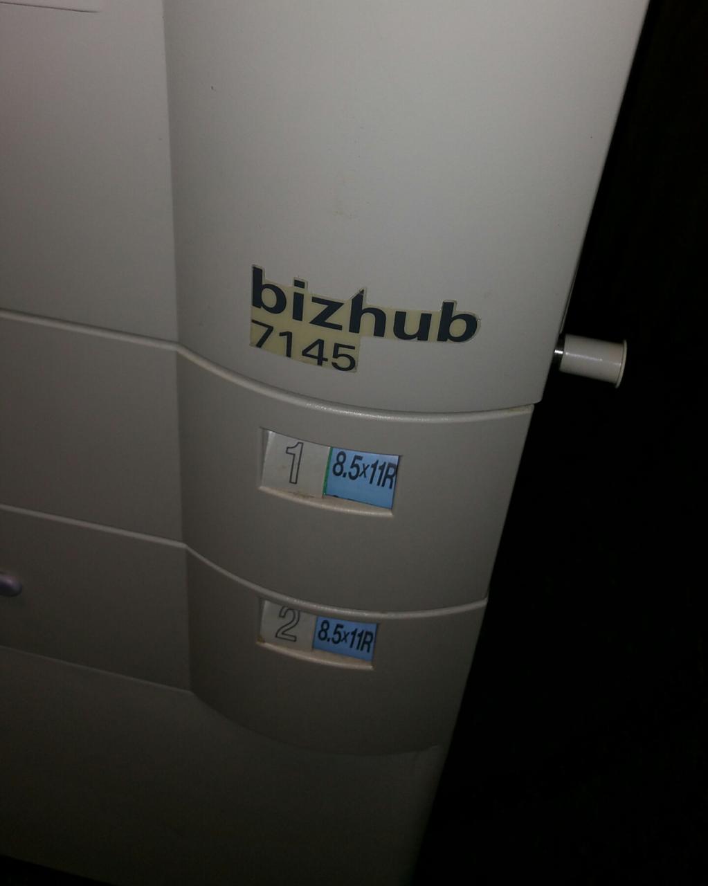 BIZHUB 7145 PRINTER DRIVER